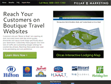 Tablet Screenshot of pillarmarketing.com
